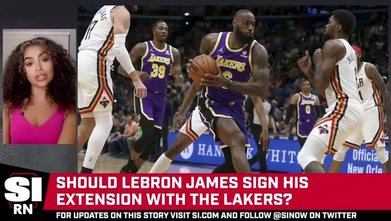 Should LeBron James Sign An Extension with the Lakers
