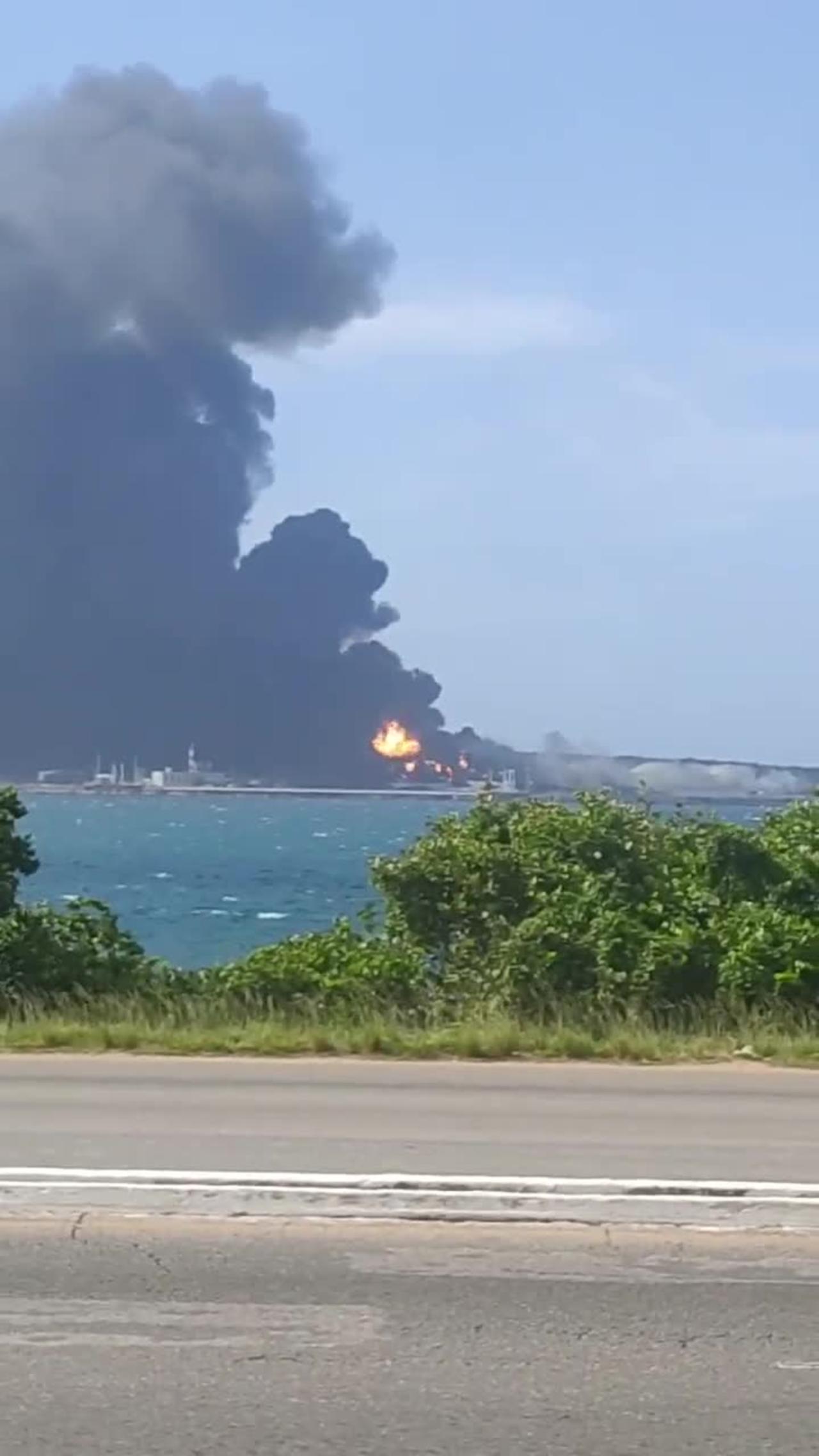 Another tank exploded at Cubas oil facility in Matanzas.