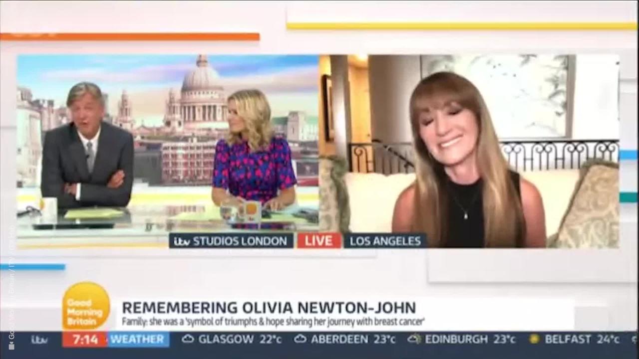 Richard Madeley shares his Olivia Newton-John anecdote