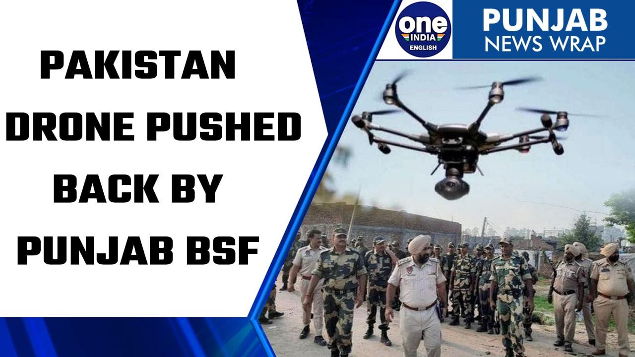 Pakistan drone pushed back by BSF in Punjab; threat prevails over J&K | Oneindia News*News