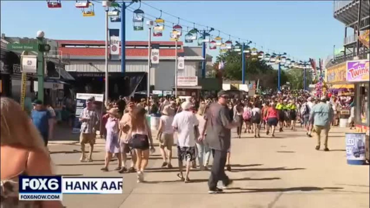 Wisconsin State Fair closes Hank Aaron Trail section, cyclists protest - FOX6 News Milwaukee