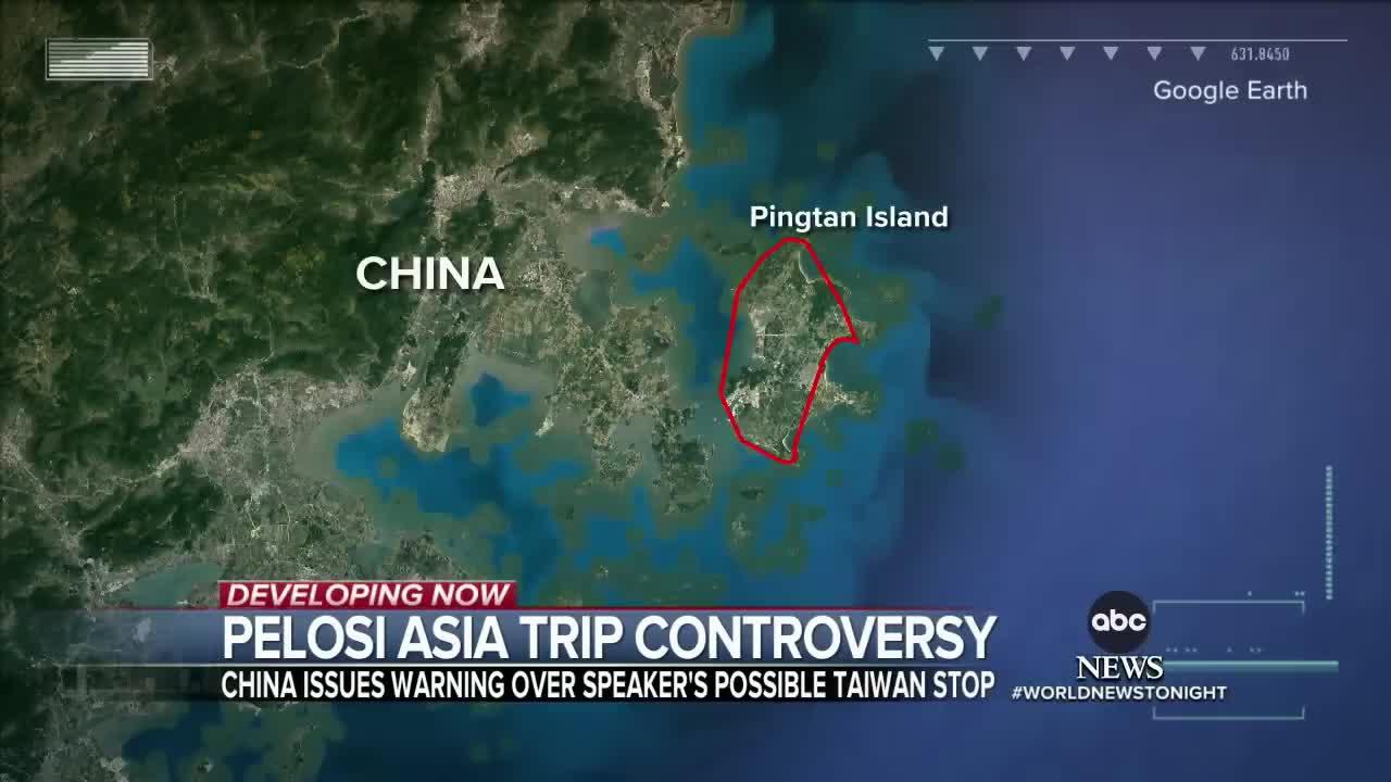 Nancy Pelosi expected to depart for Asian tour