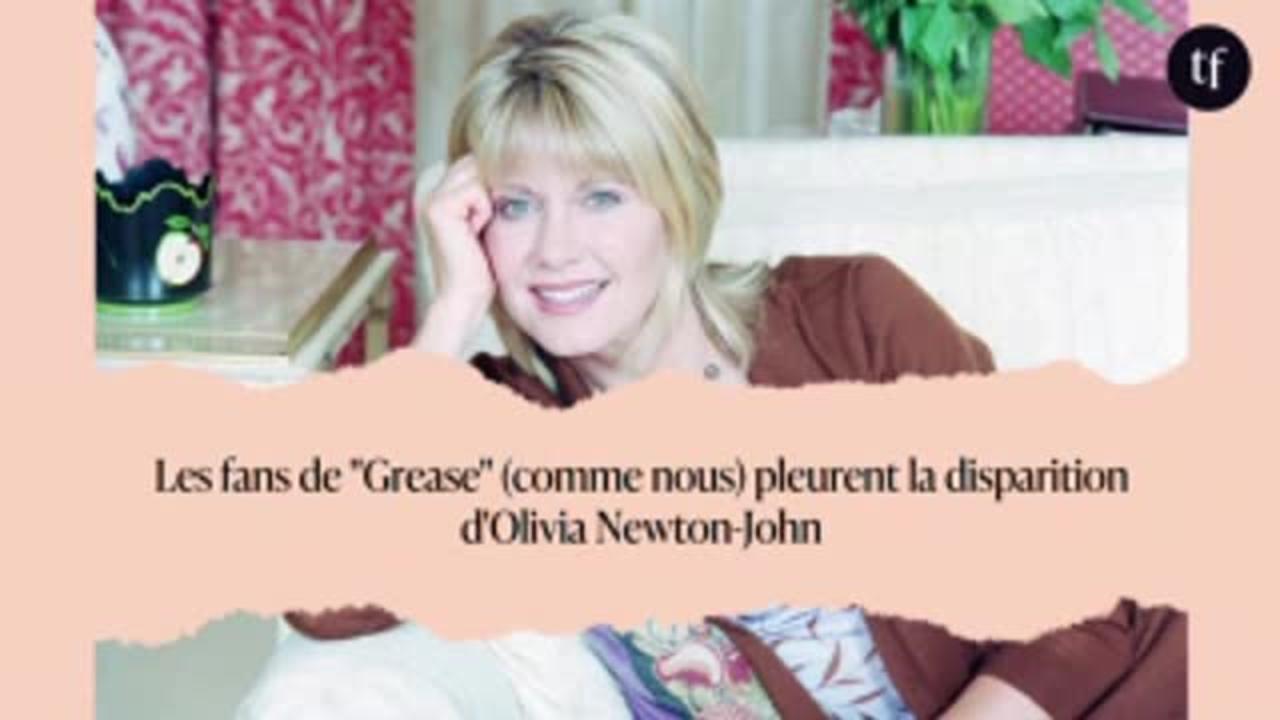 Les fans de "Grease" (comme nous) pleurent la disparition d'Olivia Newton-John