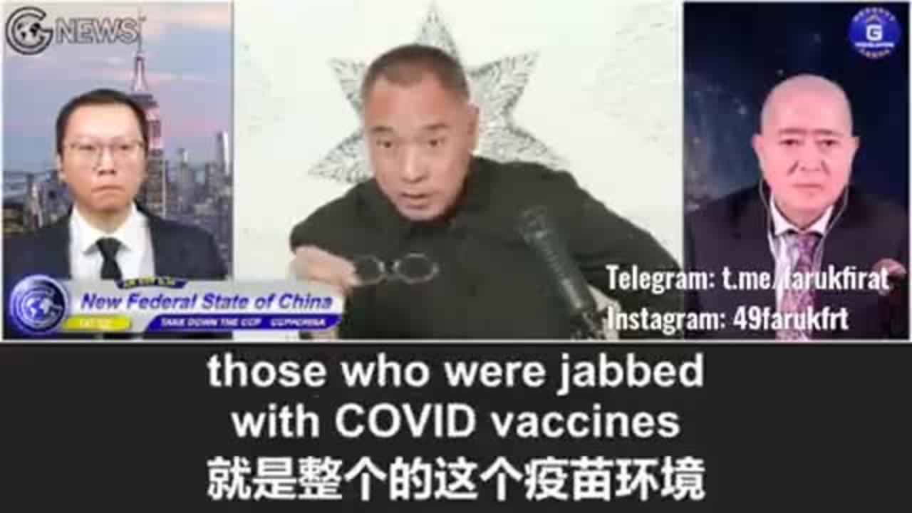 Chinese whistleblower Miles Guo says the truth about monkeypox and covid vax connection