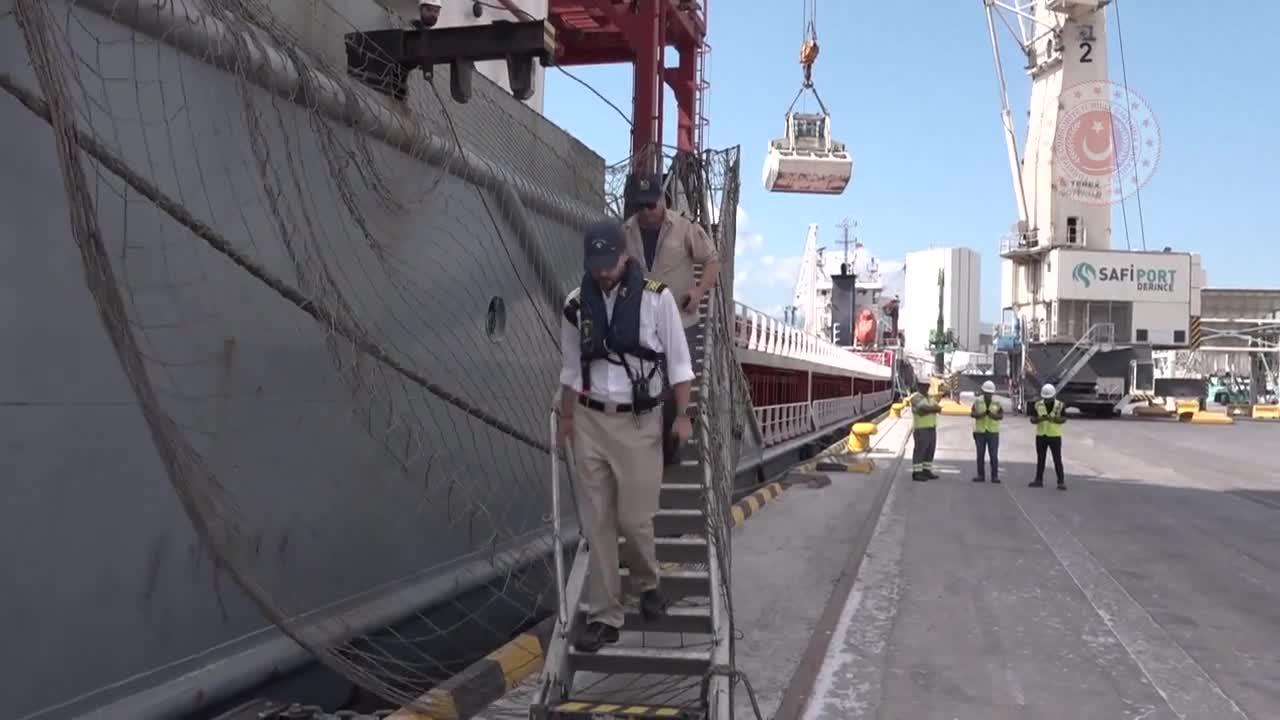 First grain ship from Ukraine to reach final destination docks in Turkey