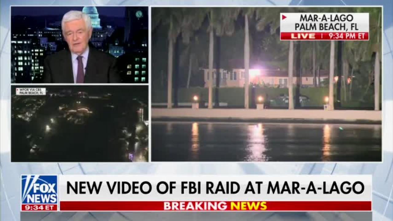 Newt Gingrich: FBI’s Mar-A-Lago Raid ‘Is a Very Scary Step Towards a Police State