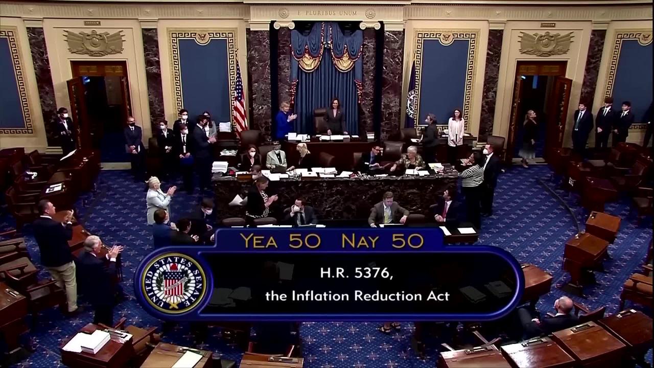 Senate passes $430 billion bill in win for Biden