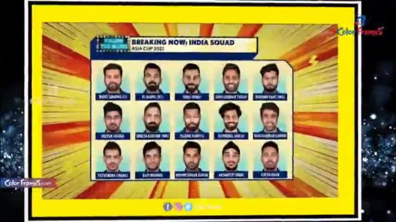Asia Cup 2022- Virat Kohli To Play 100th T20I Vs Pakistan - Telugu Cricket News - Color Frames