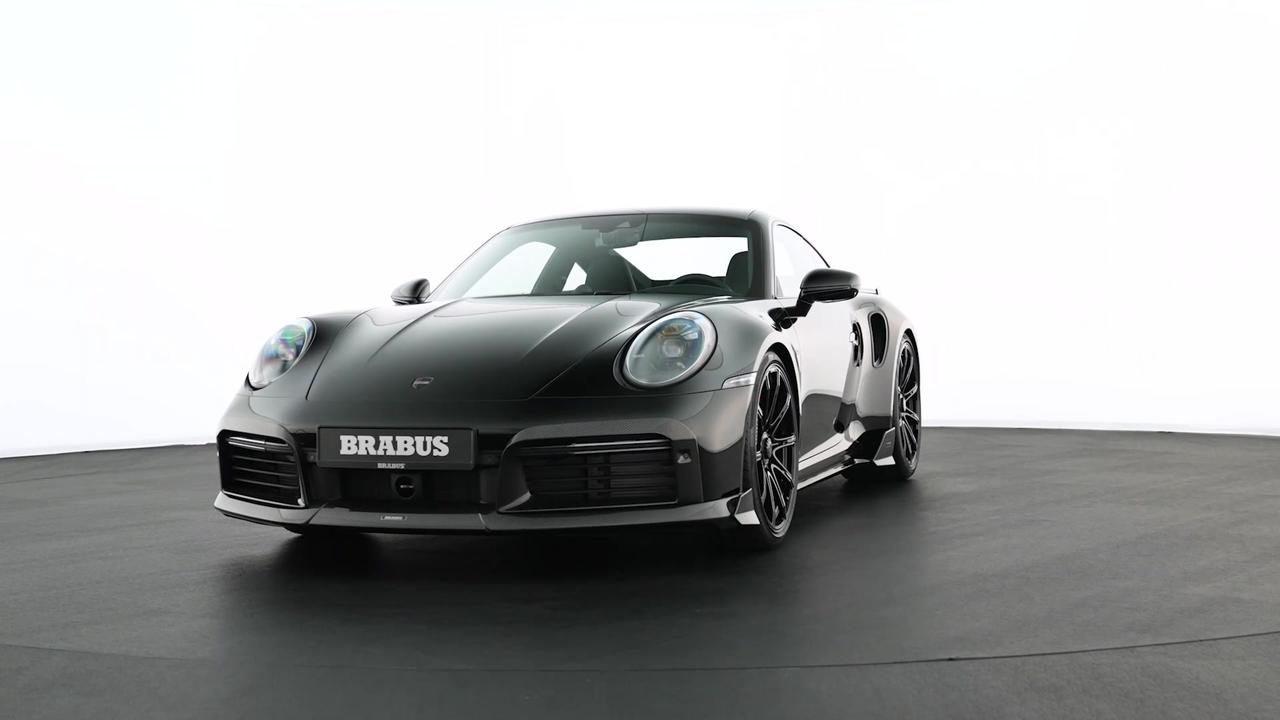 BRABUS 820 based on Porsche 911 Turbo S Coupé Studio video