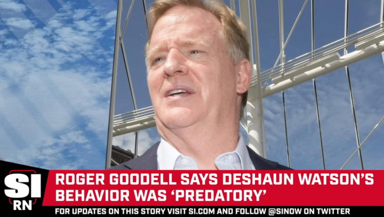 Roger Goodell Says the NFL is Well Within it's Right to Appeal Watson's Suspension