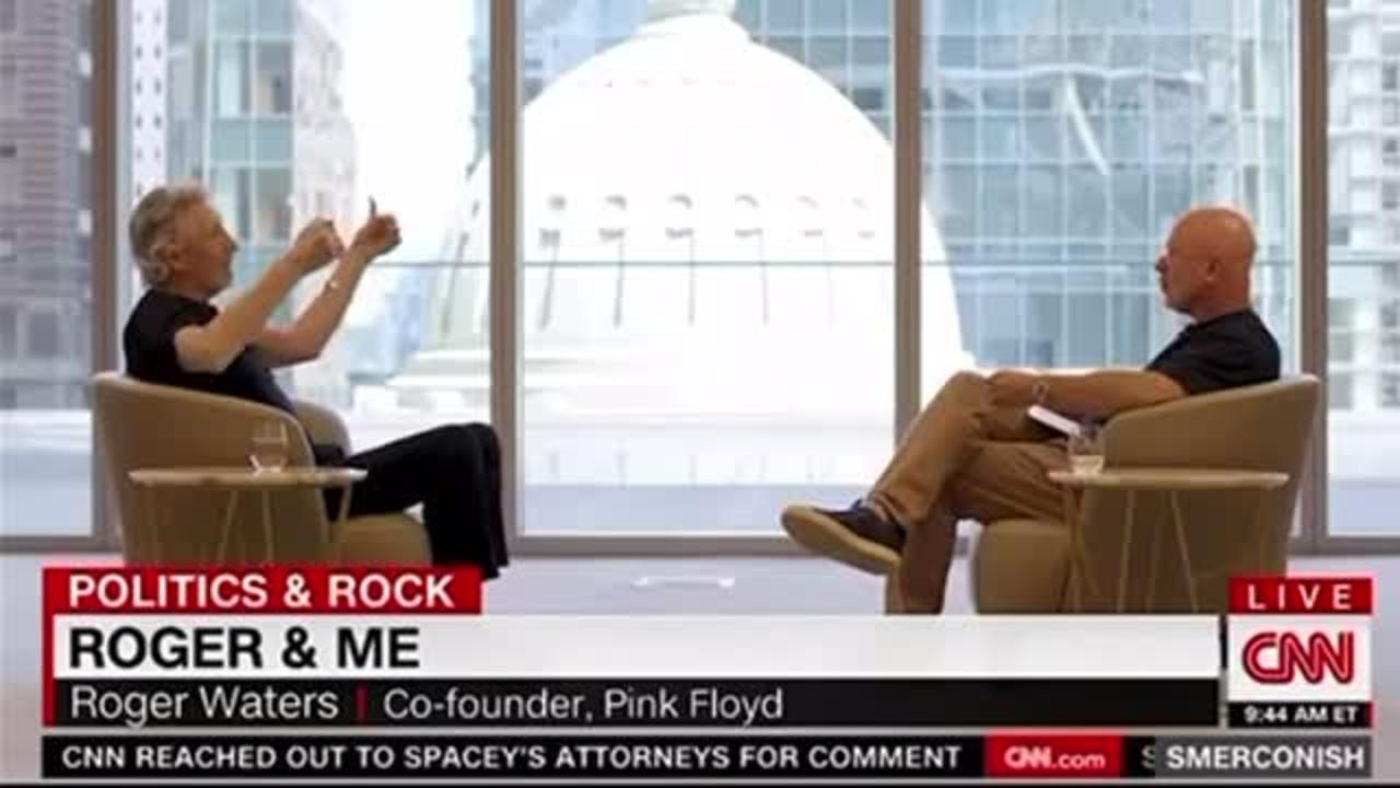 Roger Waters of Pink Floyd Fame schooling CNN