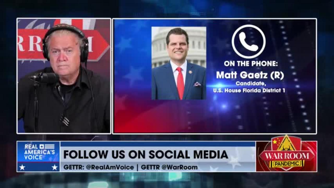 Representative Matt Gaetz On The FBI’s Raid On President Trump: ‘This Is A Political Show’