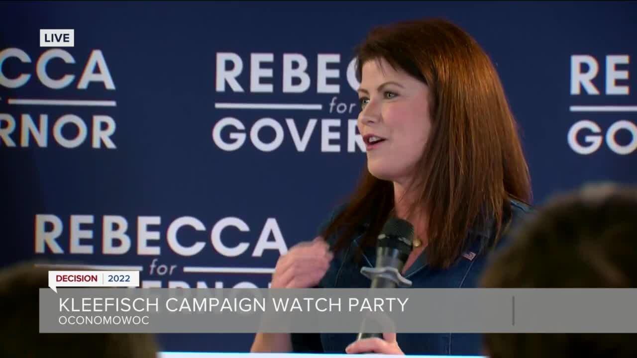 Rebecca Kleefisch concedes Republican primary for Wisconsin governor