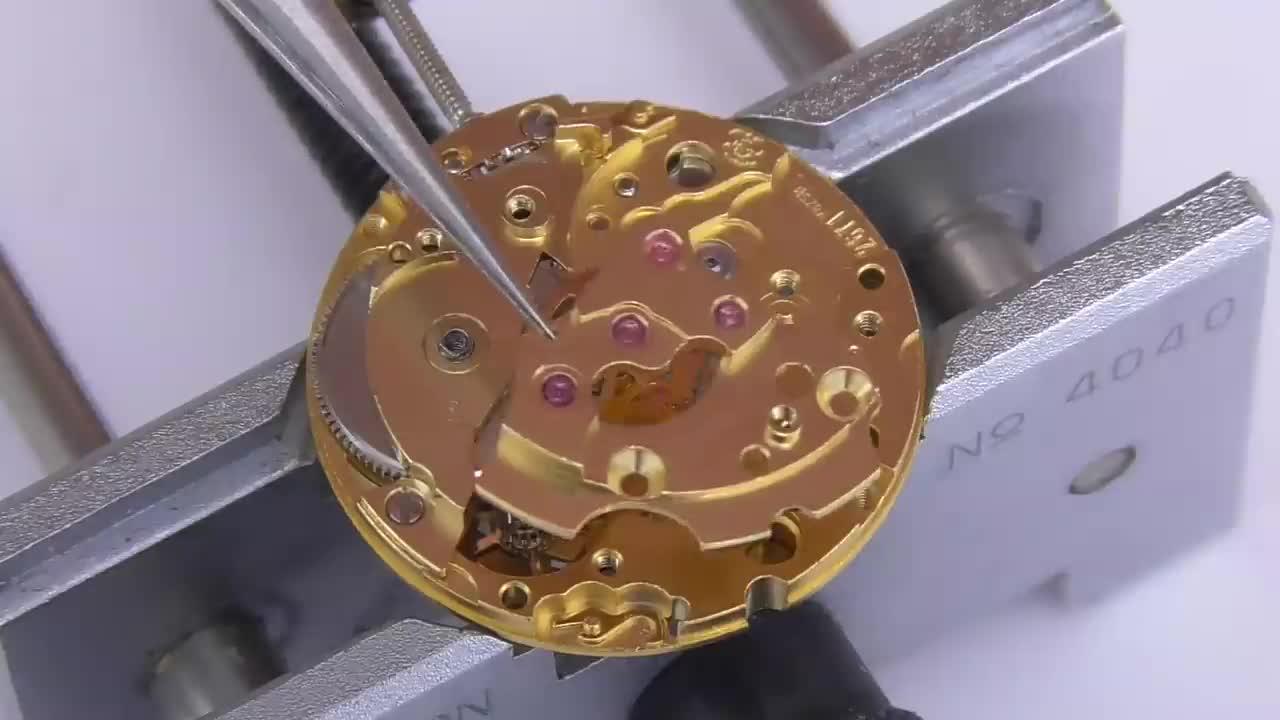 Restoration of a Tiny Swiss Automatic Watch - Maurice Lacroix ETA 2671 Service