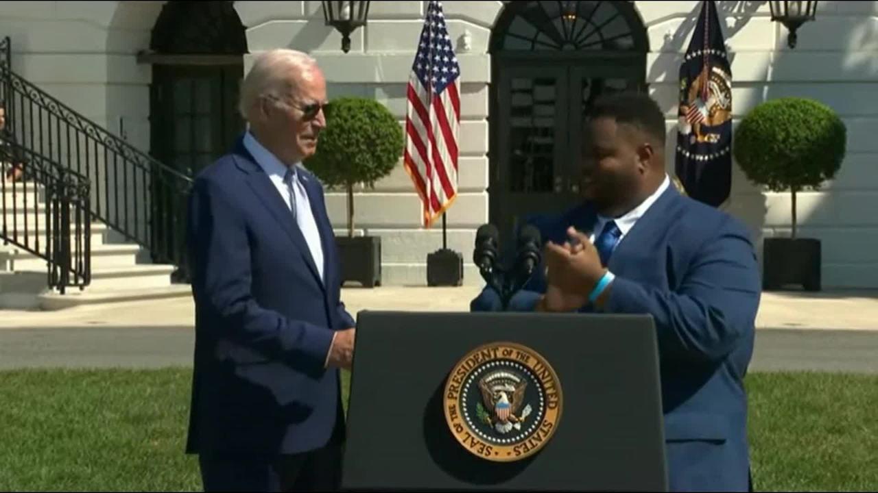 President Joe Biden signs CHIPS Act