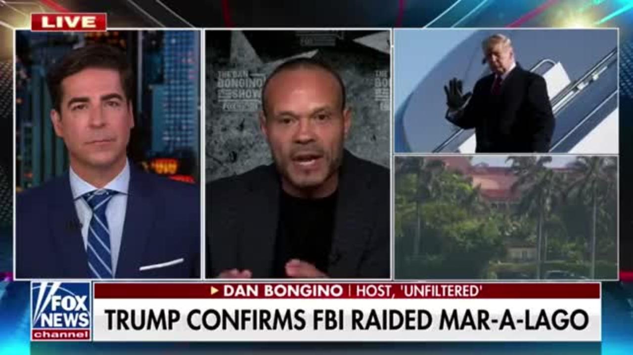 Dan Bongino Goes Ballistic Live on Fox News in Response to FBI Raiding Trump's Mar-A-Lago Residence