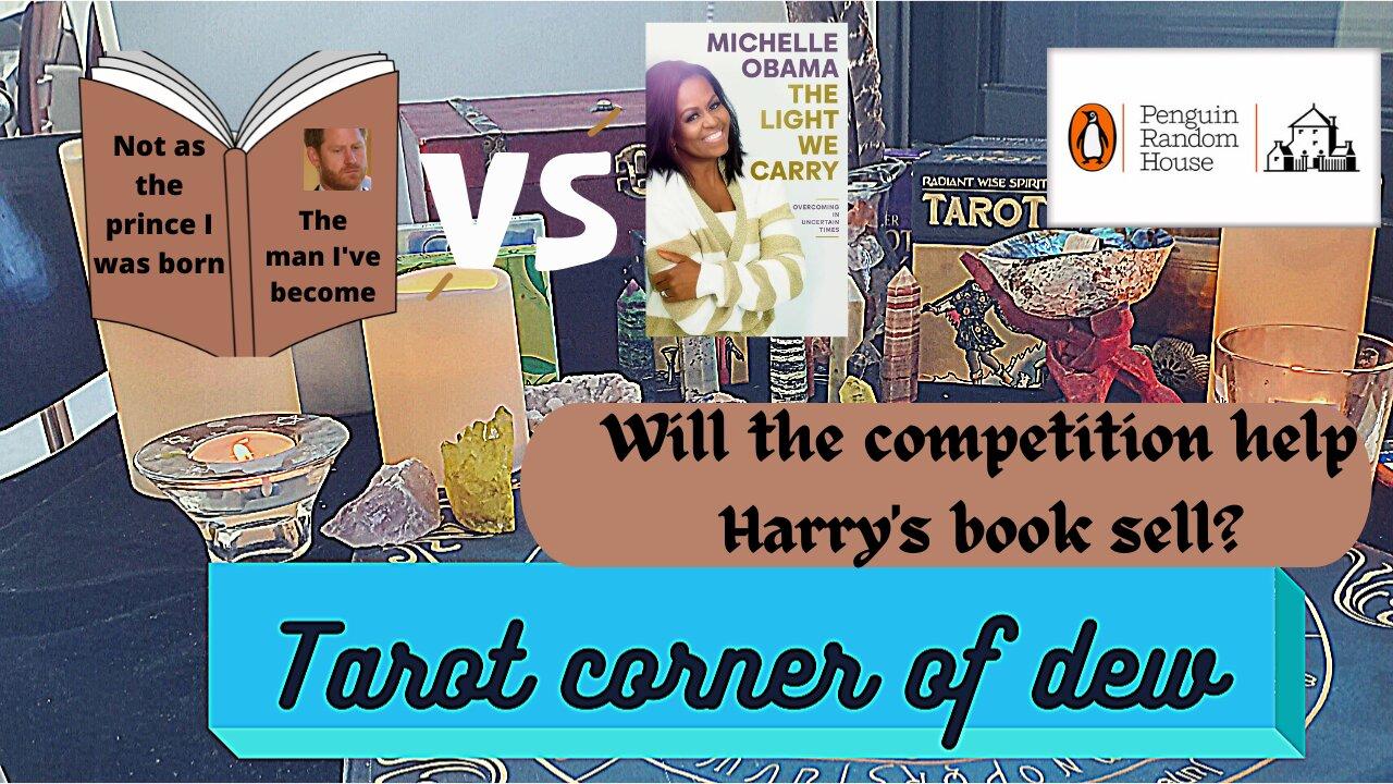 Harrys book to be published at the same time as Michelle Obama's new book, will it help his sales?