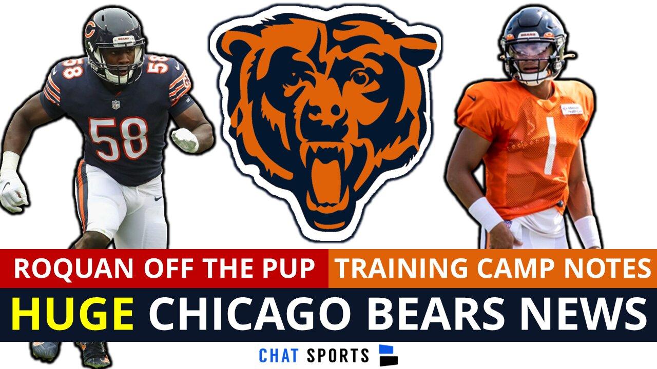 Chicago Bears ACTIVATE Roquan Smith Off The PUP List + Justin Fields Has A STRONG Practice