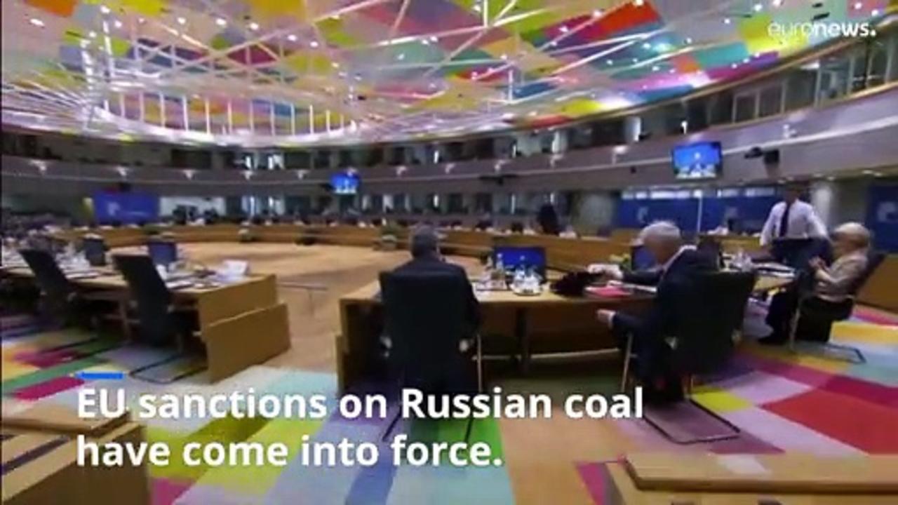 EU embargo on Russian coal comes into force