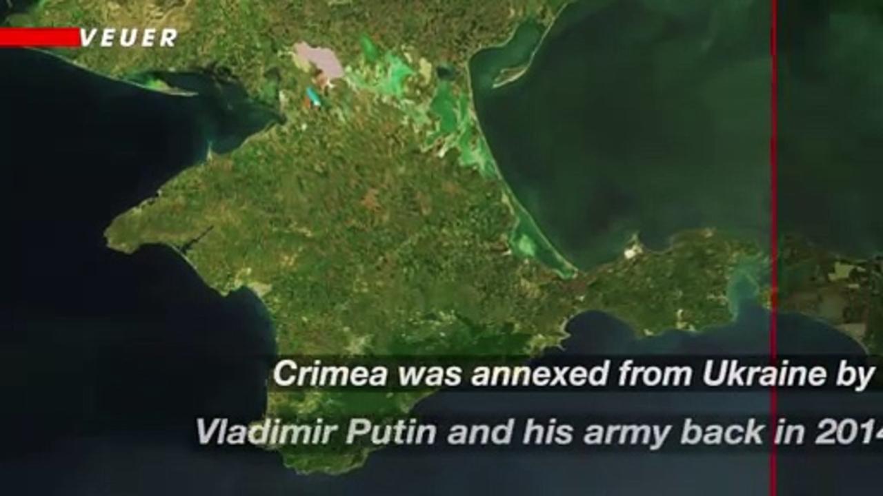 Satellite Images Show Extent of Damage at Russian Airbase in Crimea