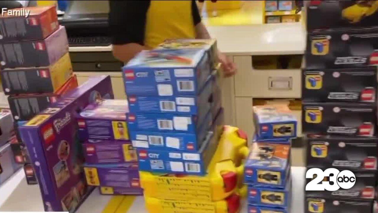 10-year-old share his love of Legos with those in need