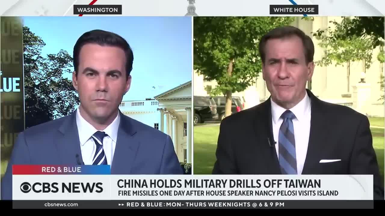 NSC's John Kirby discusses Brittney Griner's sentencing and tensions with China overTaiwan