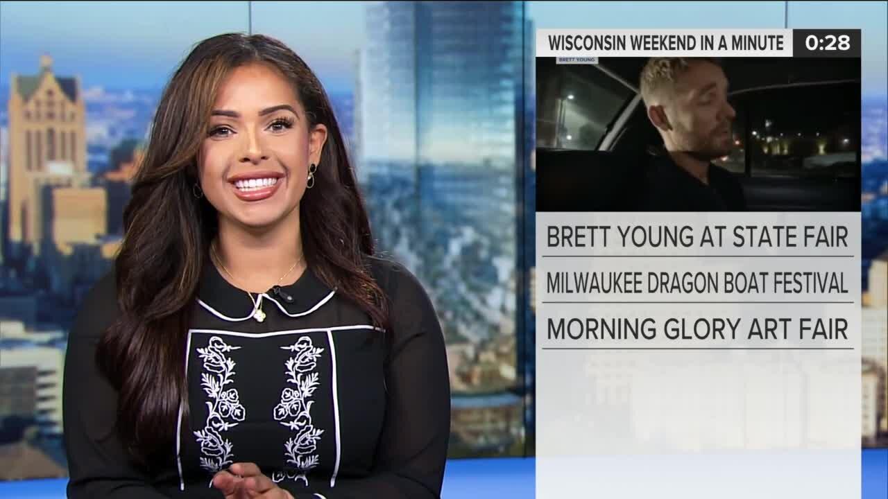 Wisconsin Weekend in a Minute: Nelly with Ginuwine, Maren Morris, Dragon Boat Fest, Morning Glory Art Fair