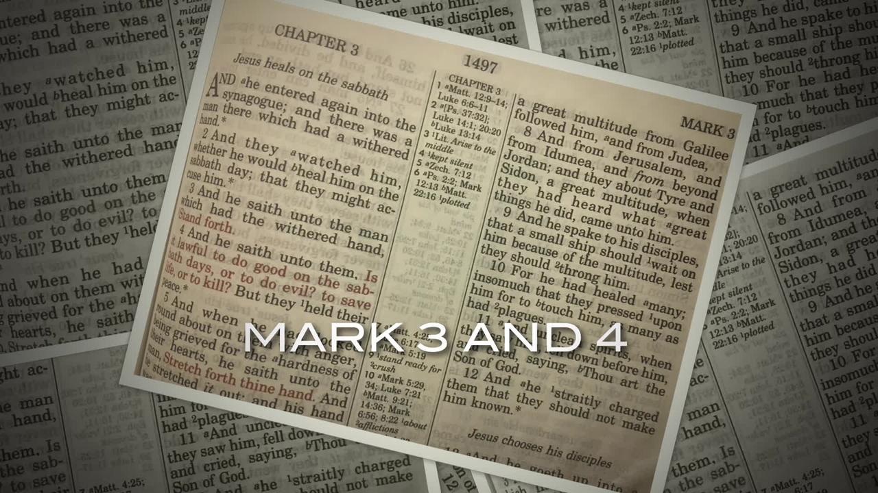 MARK THREE AND FOUR, KJV - REVEALING WRONG SPIRITS IN THE CHURCH AND CORRECTING THEM!