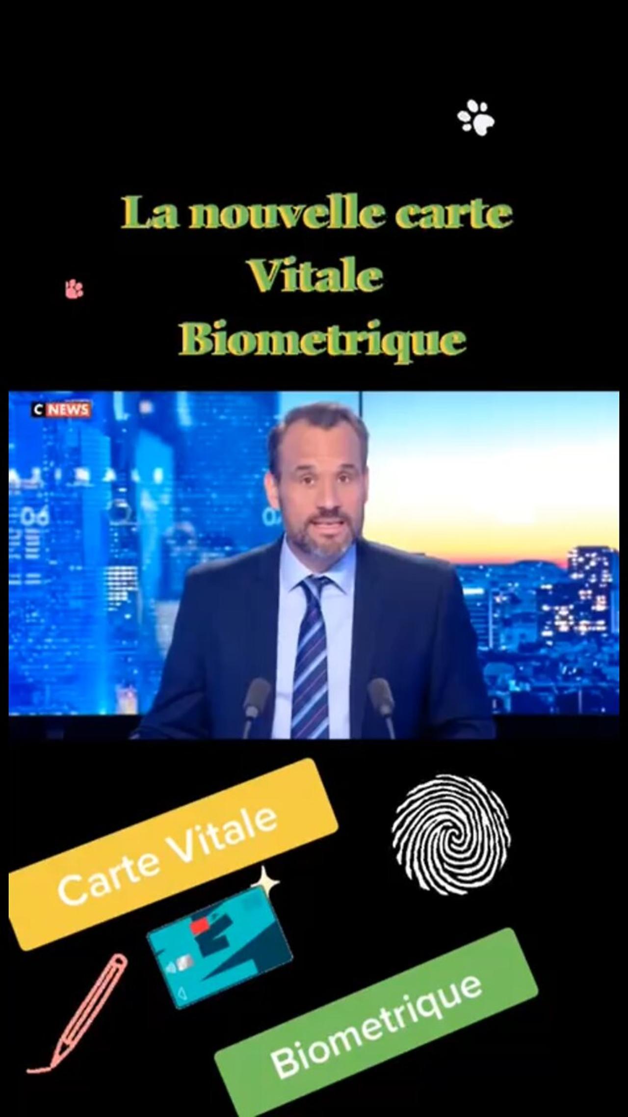 France!! Carte vital biométrique !!!!