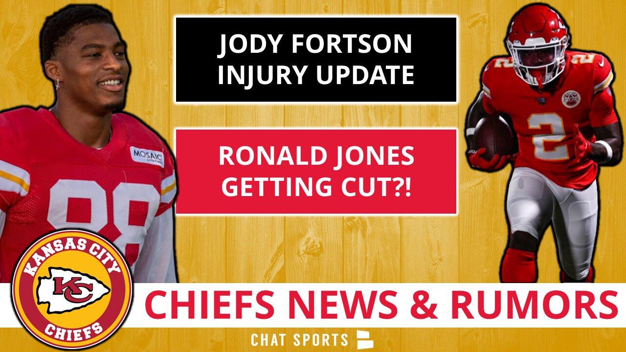 Kansas City Chiefs Rumors: Is RB Ronald Jones In Danger Of Getting CUT? + Jody Fortson Injury Update