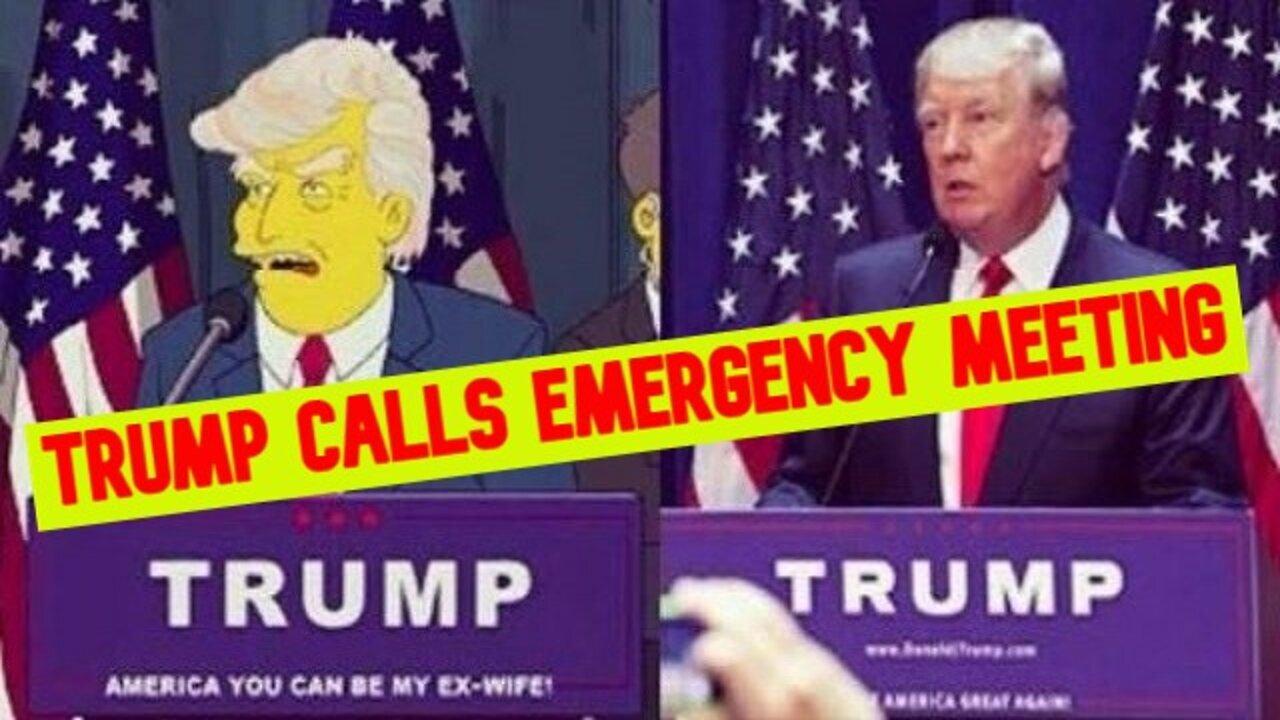 Trump Calls Emergency Meeting at Mar-a-Lago to Discuss How to Save the Country From Dem Tyrants!