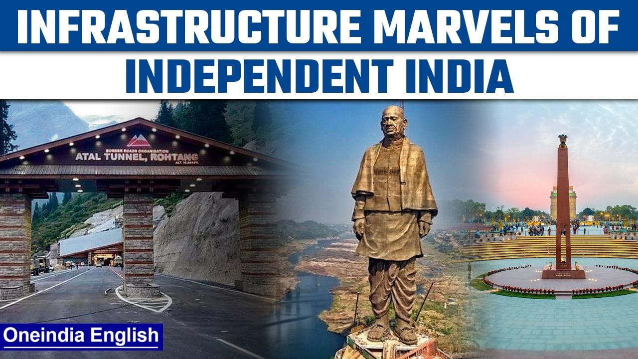 75th Independence Day: Key infrastructural developments made in free India | Oneindia News*Explainer