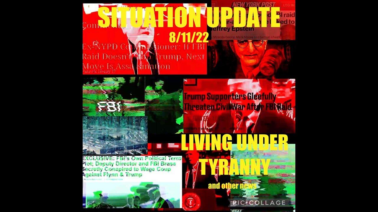 Situation Update 8/11/22 - Trump Return - White Hats Letting Cabal Destroy