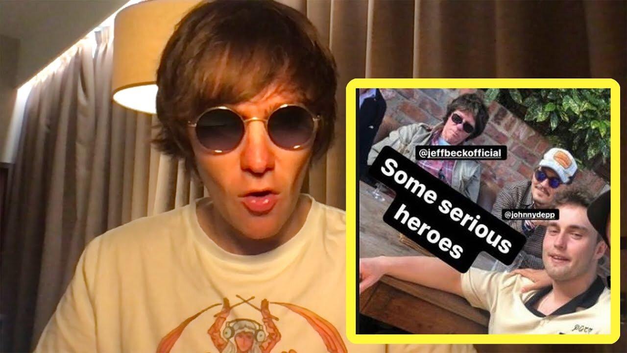 Sam Fender apologises for calling Johnny Depp and Jeff Beck heroes