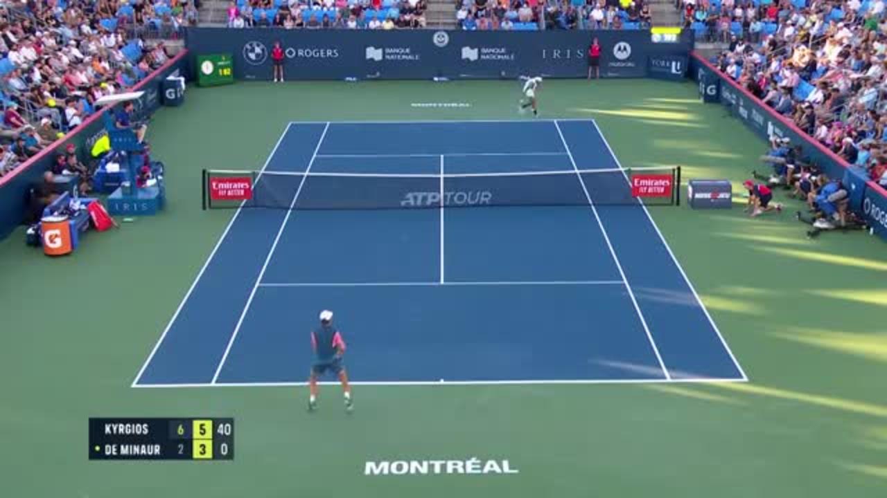 Nick Kyrgios Sublime Tennis vs De Minaur _ Montreal 2022 Highlights