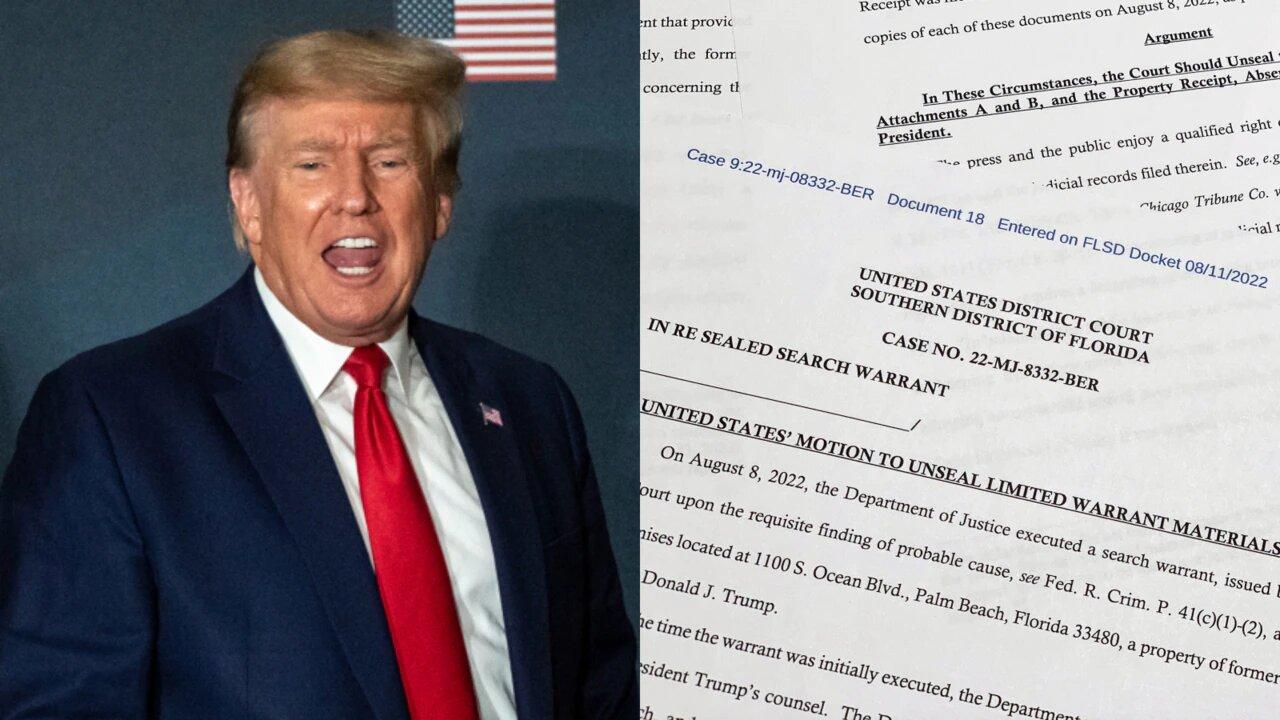 Claims FBI sought classified nuclear weapons documents in Trump raid - Sky News Australia