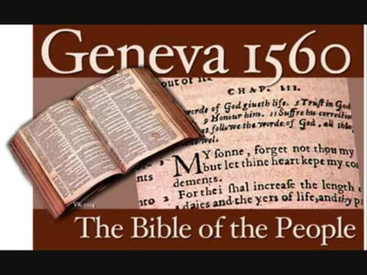 geneva bible---interesting facts about KJV