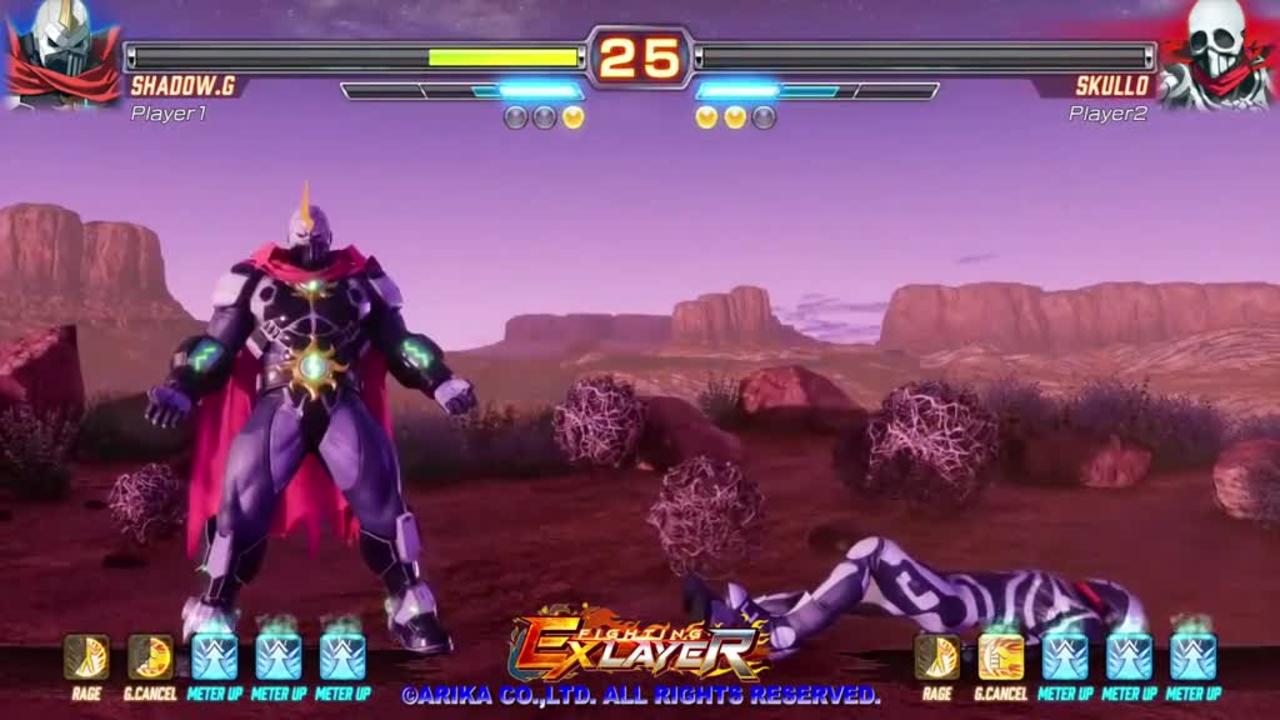 "Fighting Field EX" is a typical linear 3D fighting game