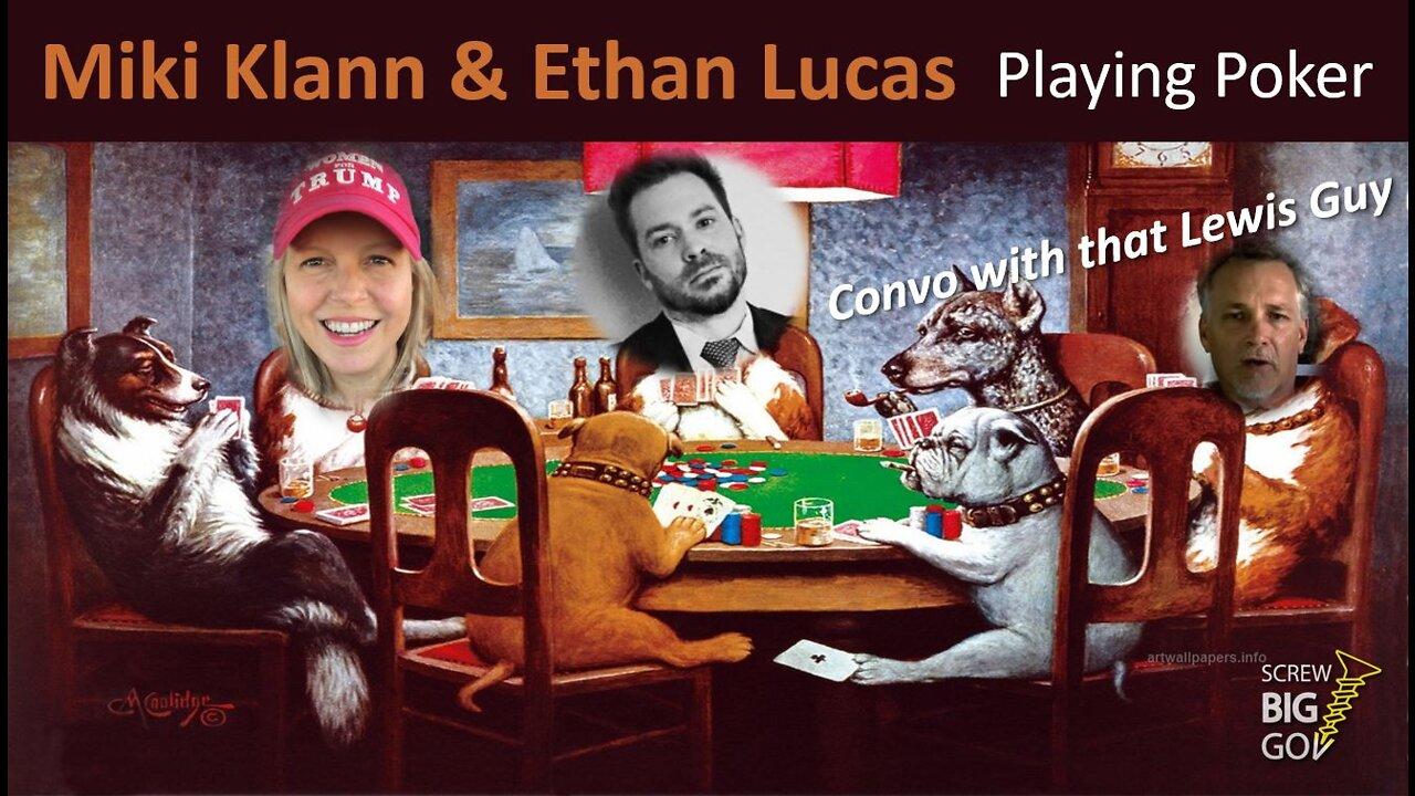 Miki Klann and Ethan Lucas Playing Poker