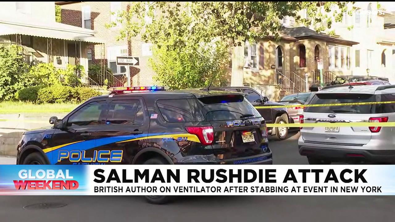 Salman Rushdie: Author on ventilator after on stage stabbing in New York