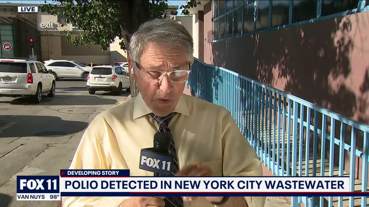 Polio detected in New York City wastewater