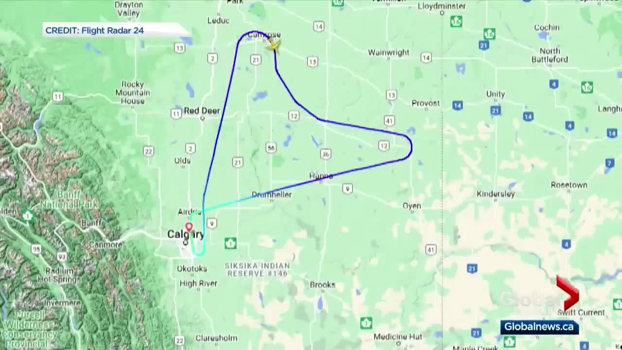 WestJet flight turns back to Calgary after "unruly passenger" refuses to wear mask