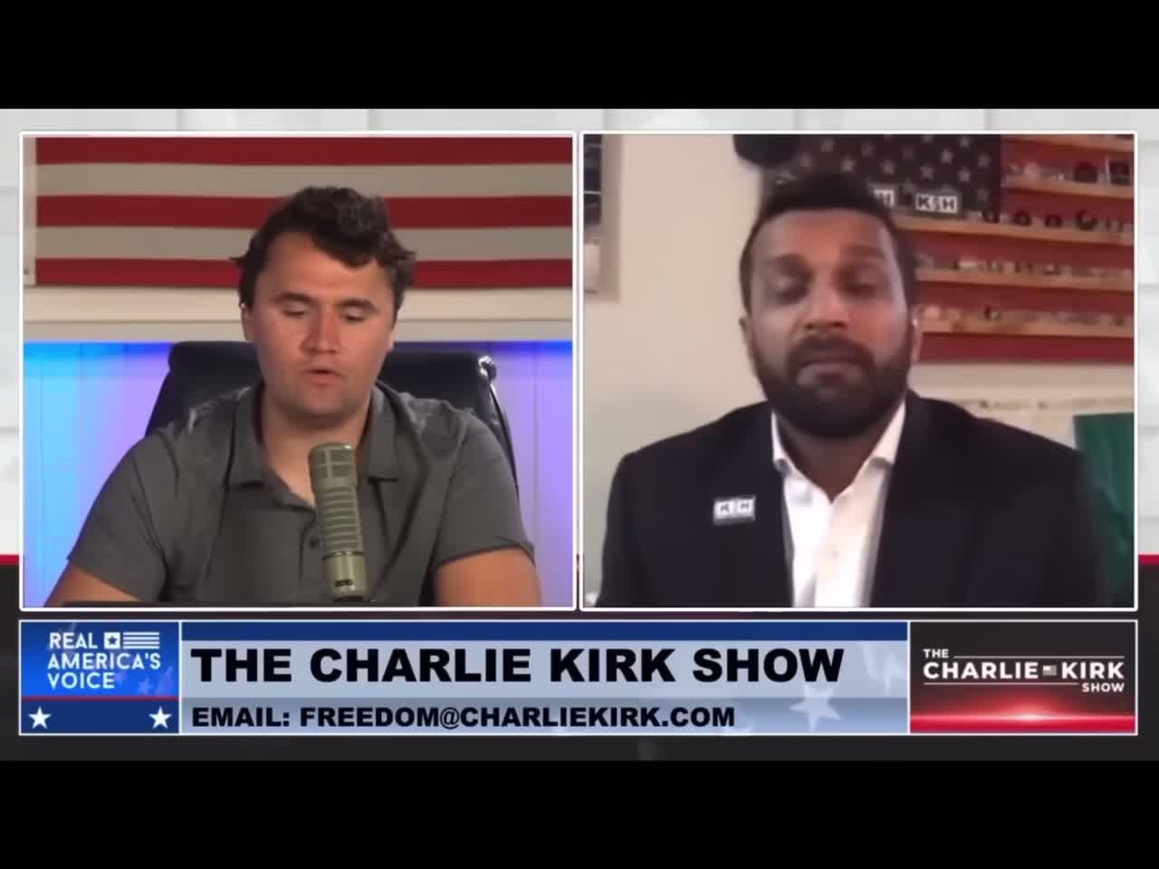 Charlie Kirk / Kash Patel / All former presidents have classified information in their possession