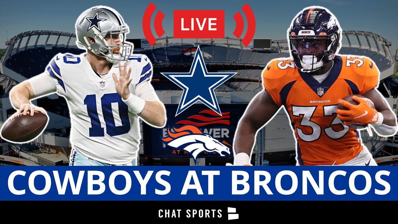 Cowboys vs. Broncos Live Streaming Play-By-Play | NFL Preseason Week 1