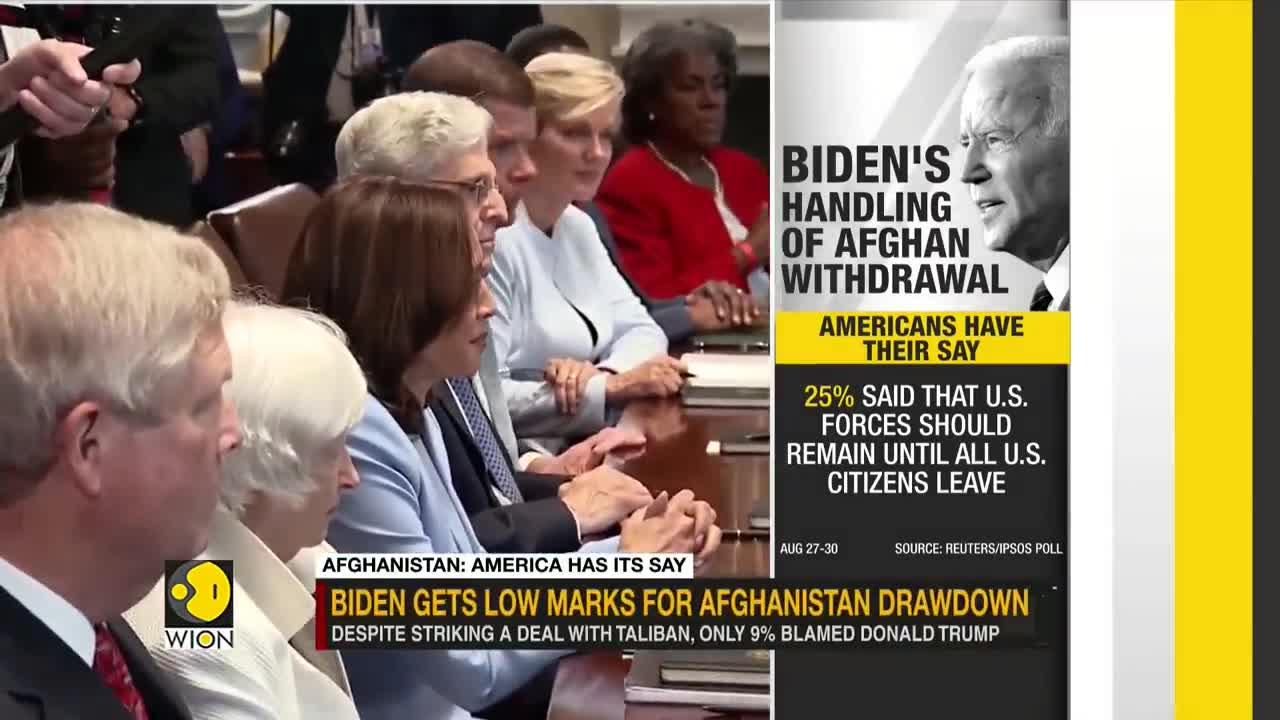 American disapprove US president stance on Afghanistan | English news