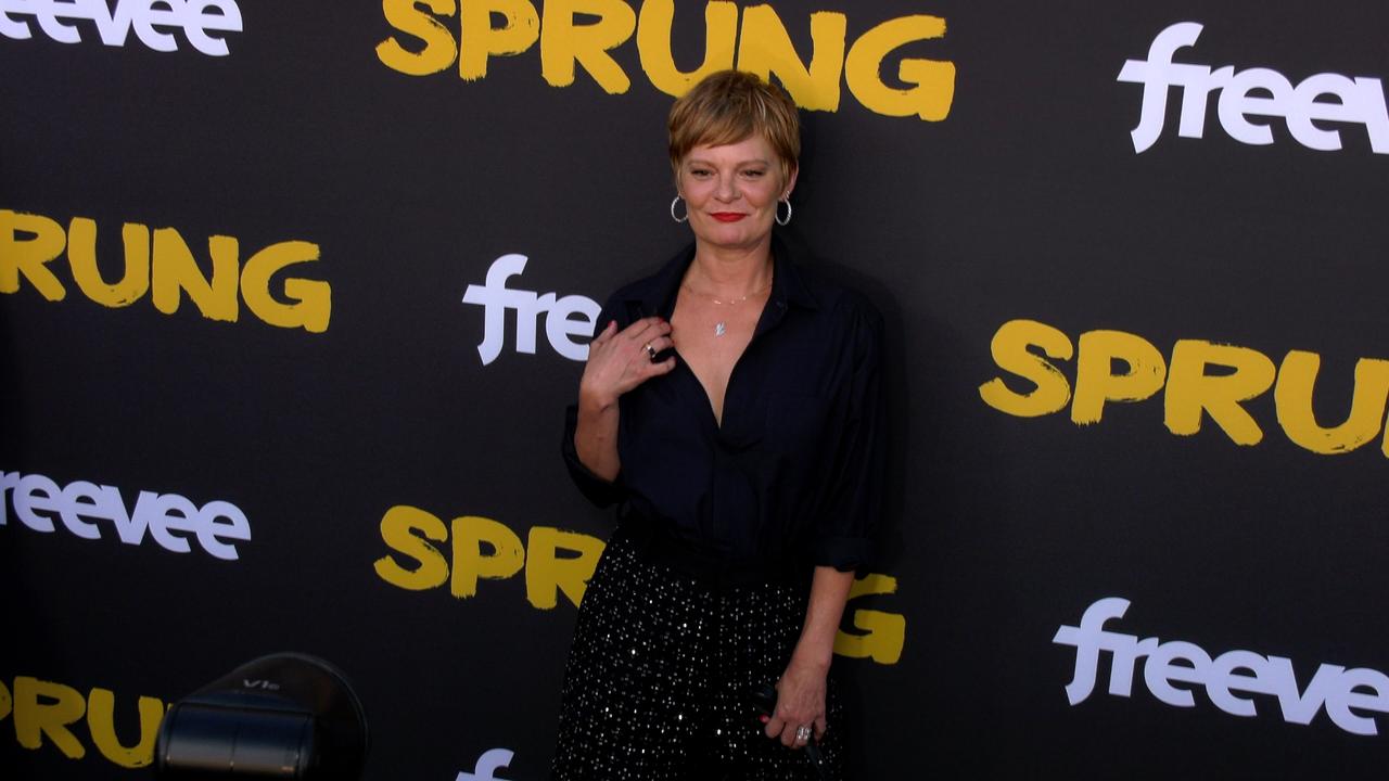 Martha Plimpton attends Freevee's 'Sprung' red carpet premiere in Los Angeles