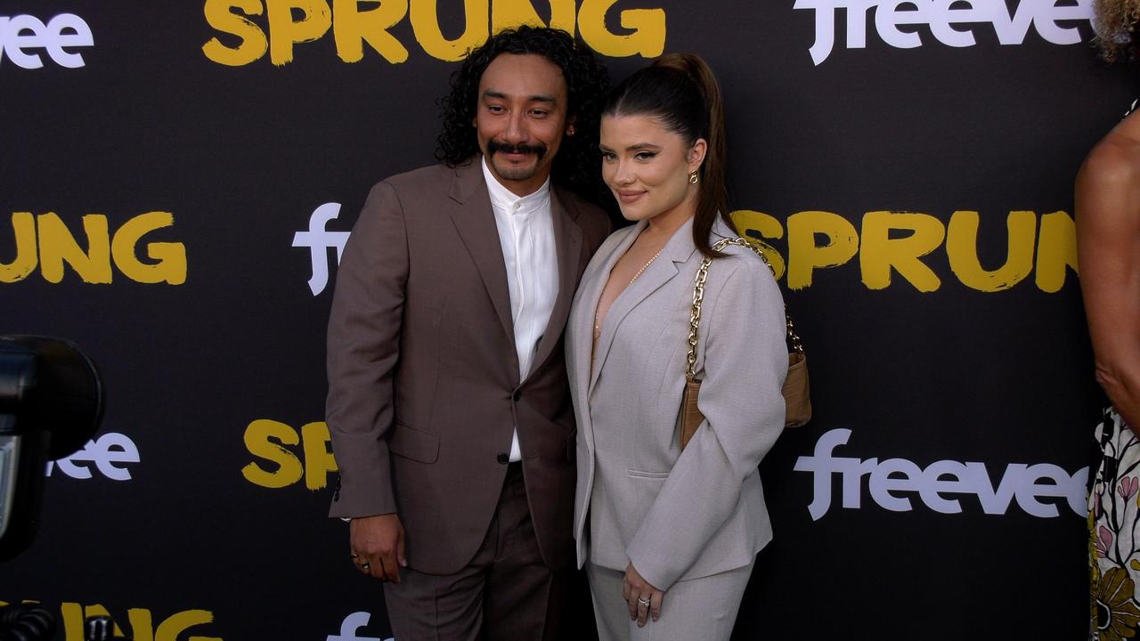 Phillip Garcia attends Freevee's 'Sprung' red carpet premiere in Los Angeles