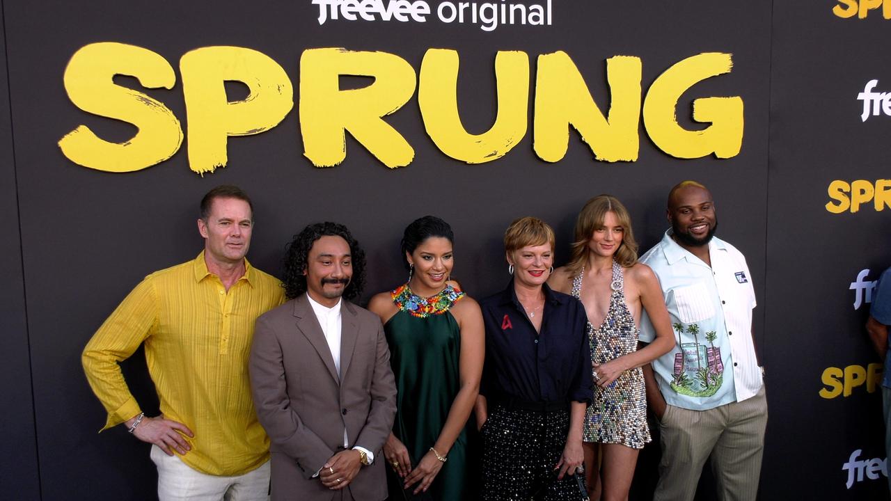 The Cast of Freevee's 'Sprung' Pose Together at their Red Carpet Premiere in Los Angeles