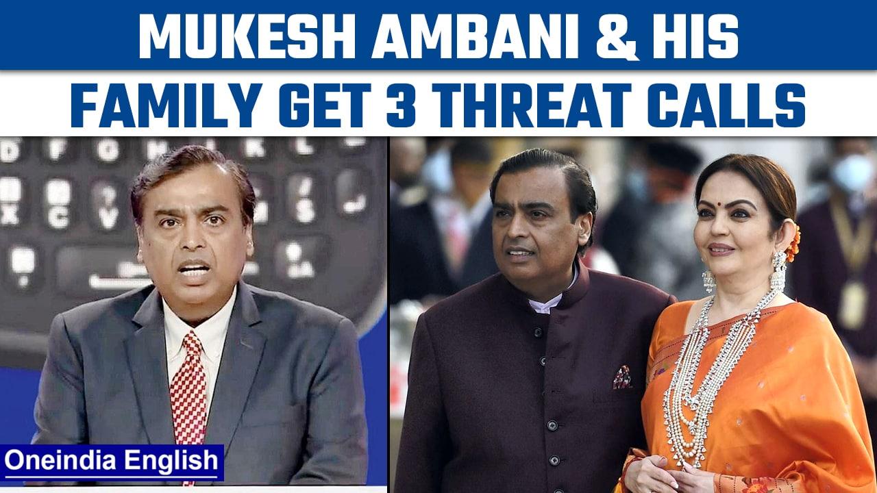 Mukesh Ambani and his family receive threat calls on Independence Day: report | Oneindia News*News