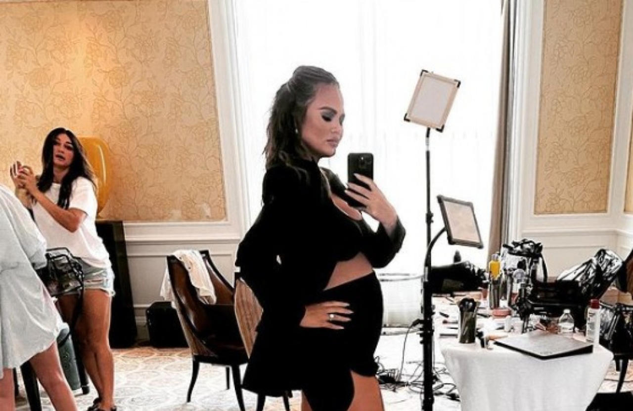 Chrissy Teigen says she hates the 'in-between stage' of pregnancy